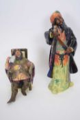 Two Royal Doulton figures, one of the Foaming Quart, the other of Bluebeard, HN2105, largest 27cm