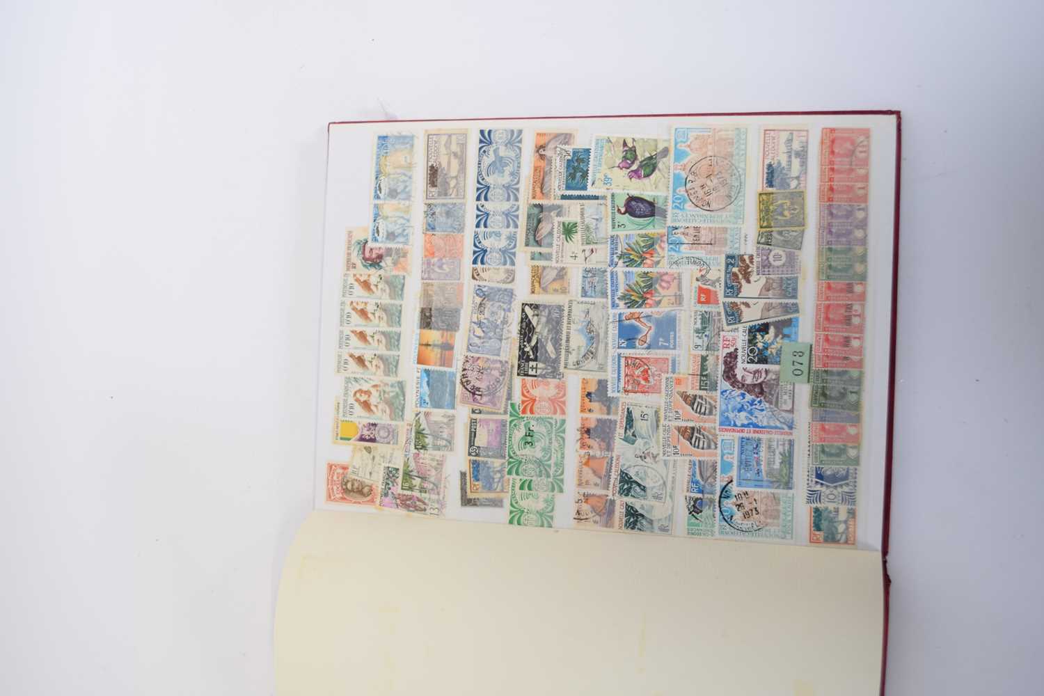 Stock book of US stamps together with further album mainly of the Pacific islands including 140 - Image 4 of 8