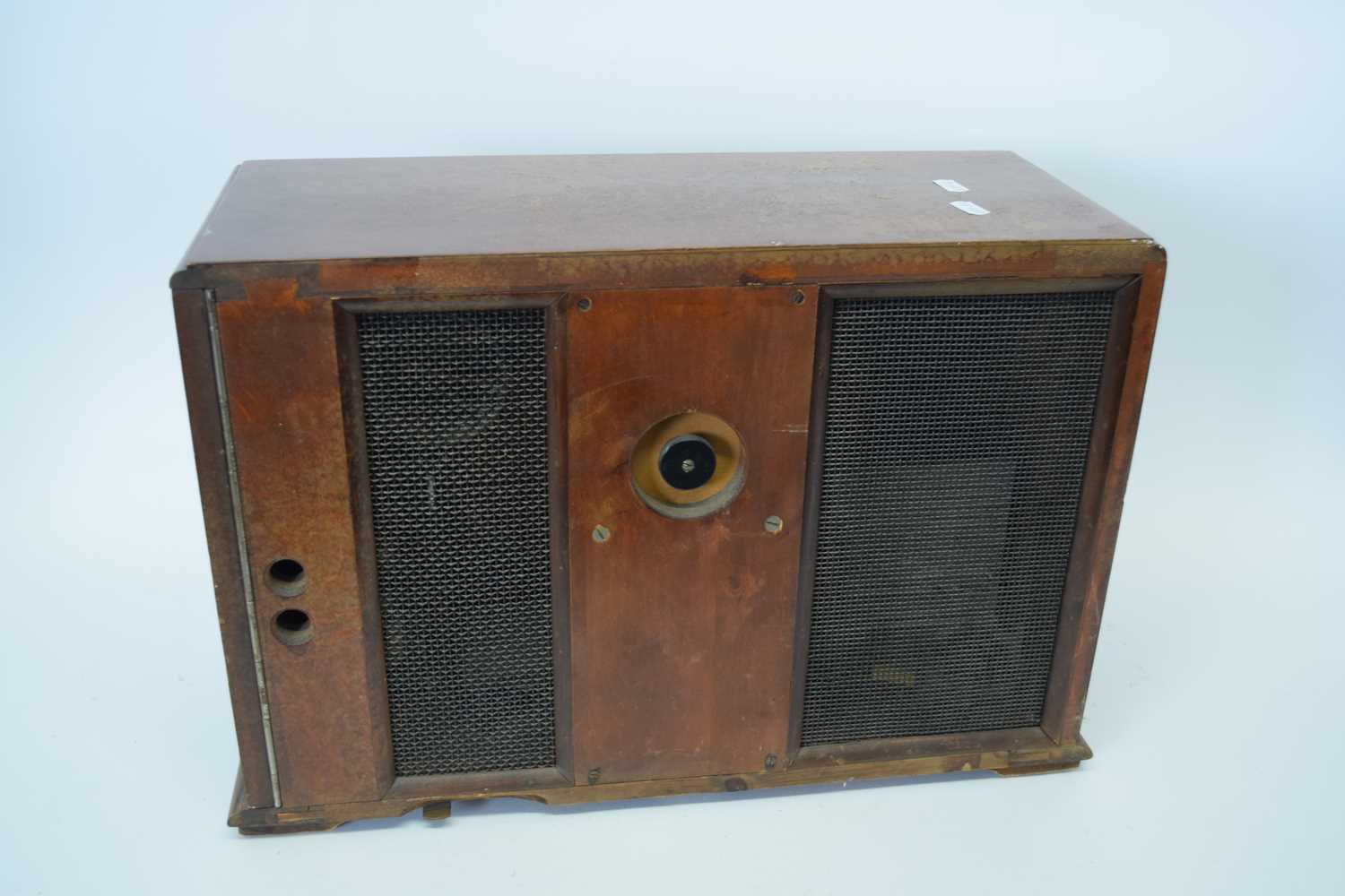 Swedish Svenska Radio Aktiebolag (sra) wooden cased radiola, circa 1938, 47cm wide - Image 2 of 2