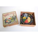 Boxed vintage roulette game