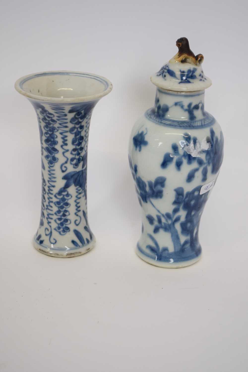 Two 18th century Chinese Vases - Image 4 of 5