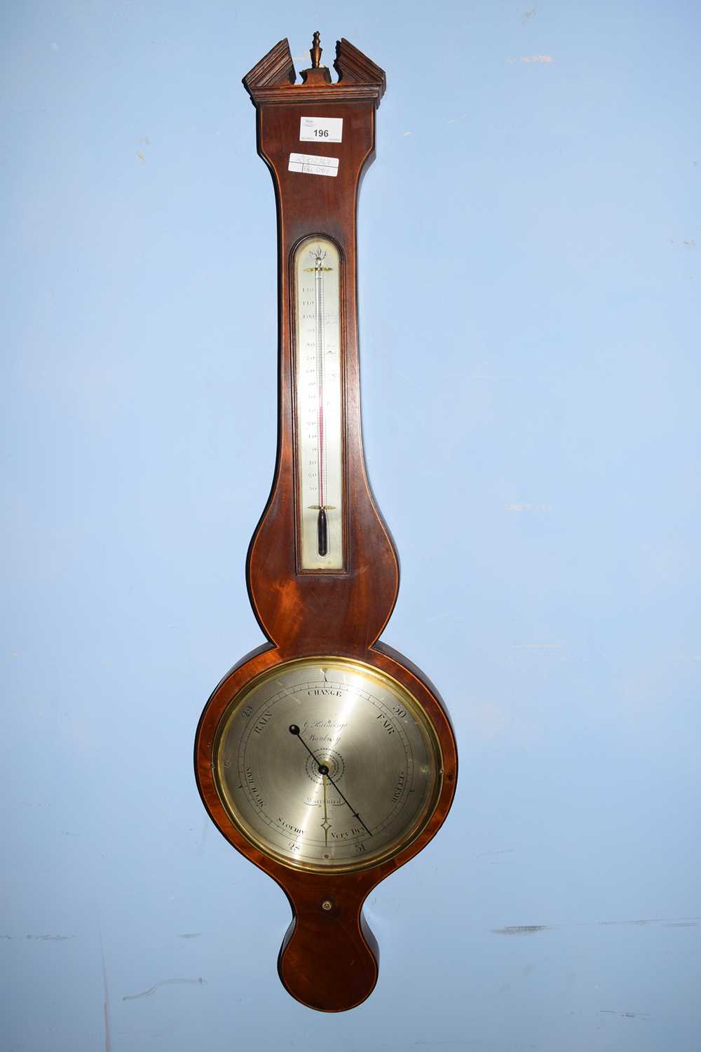 Georgian Wheel Barometer