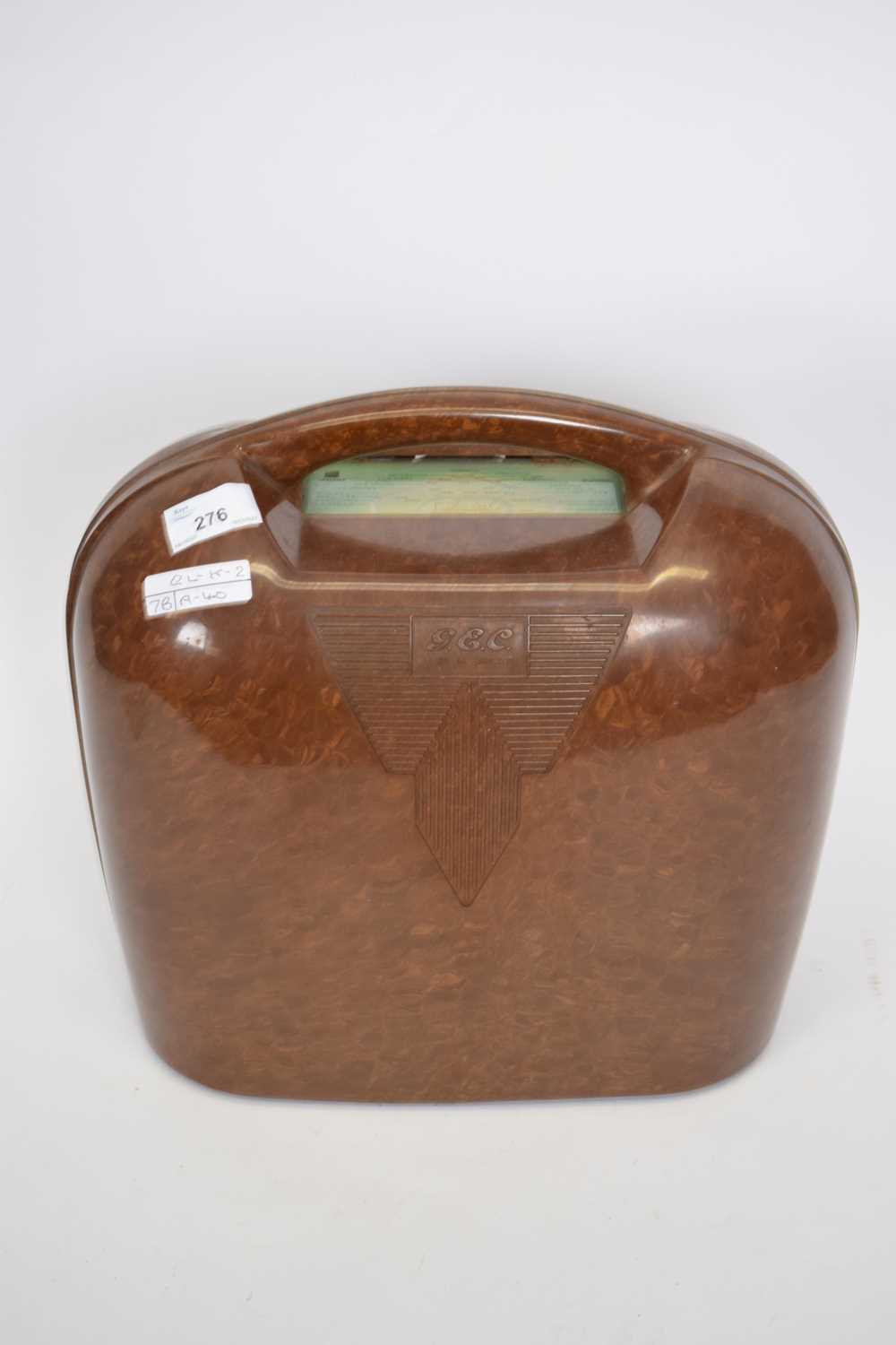 GEC model no BC4941 radio in brown Bakelite type case - Image 3 of 3