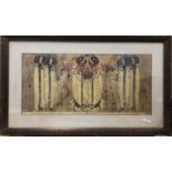 Charles Rennie Mackintosh (British, Late 19/20th Century), 'The Wassail', giclée print on