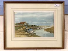Geoffrey G. Read (British, contemporary), Blakeney, Norfolk, watercolour, signed to lower left,