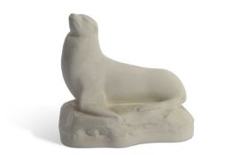 A Wedgwood model of a Sealion by John SkeapingCondition report: Good condition