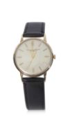 Gents third quarter of 20th century 9ct gold cased International Watch Co, Schaffhausen, wrist