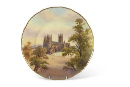 Royal Worcester Plate by Davis