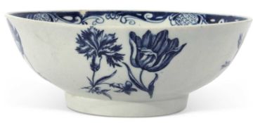 Lowestoft Porcelain Bowl c1780