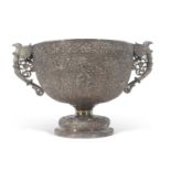 Oomersi Mawji & Sons (circa 1860-circa 1930) - extremely fine late 19th century Indian silver two-