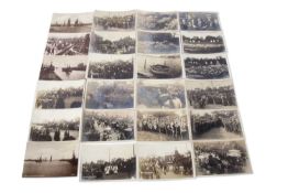 Quantity of postcards, mainly Lowestoft interest including group of photographic cards relating to