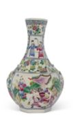 Chinese Famille Rose/Vert Vase