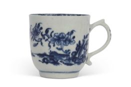 Early Lowestoft Porcelain Coffee Cup