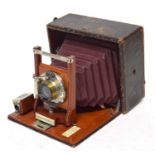 A SENECA UNO 4X5 CHATAUQUA FOLDING CAMERA