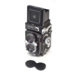 A RARE YASHICA MAT-124 TWIN MENS REFLEX CAMERA