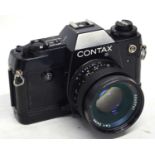 CONTAX MD QUARTZ SLR FILM CAMERA, YASHICA RTS MOUNT WITH NEW LIGHT SEALS