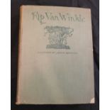 WASHINGTON IRVING: RIP VAN WINKLE, ill A Rackham, London, William Heinemann, 1919, 51 tipped in