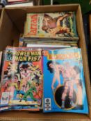 Box: Good quantity Marvel & DC Comics