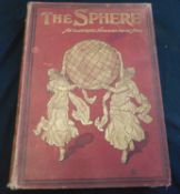 THE SPHERE AN ILLUSTRATED NEWSPAPER FOR THE HOME, 1908, vol 34, July 4 to Sept 26, fo, original