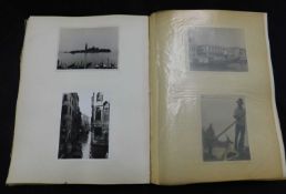 Two photo albums with 400 assorted photos, 1930s, re: Guinevere Jeanne Sinclair (1885-1978), various