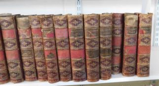WILLIAM MAKEPEACE THACKERAY: THE WORKS, London, Smith Elder, 1868-69, 22 vols, contemporary half