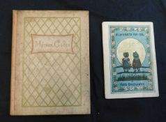 KATE GREENAWAY: 2 titles: MOTHER GOOSE, London and New York, George Routledge [1881], 1st edition,