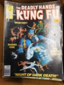 Box: THE DEADLY HANDS OF KUNG FU comic and various others similar