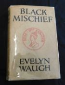 EVELYN WAUGH: BLACK MISCHIEF, London, Chapman & Hall, 1932, 1st edition, map frontis, original '