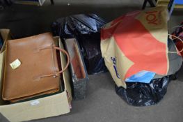 MIXED LOT OF BOX FILES, PHOTO ALBUMS ETC