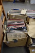 TWO BOXES OF MIXED RECORDS