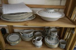QUANTITY OF ROYAL DOULTON TAPESTRY TEA AND TABLE WARES