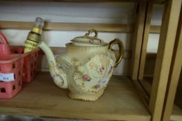 LATE VICTORIAN WEALDEN TEA POT