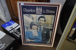 PHOTOGRAPHIC PRINT OF CHARLES AND DIANA