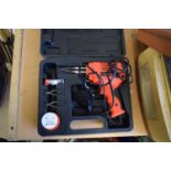 ELECTRIC SOLDERING IRON WITH CASE