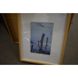 LYDIA MARTIN, PHOTOGRAPHIC PRINT OF THORNHAM, NORFOLK TOGETHER WITH A FURTHER PHOTOGRAPHIC PRINT