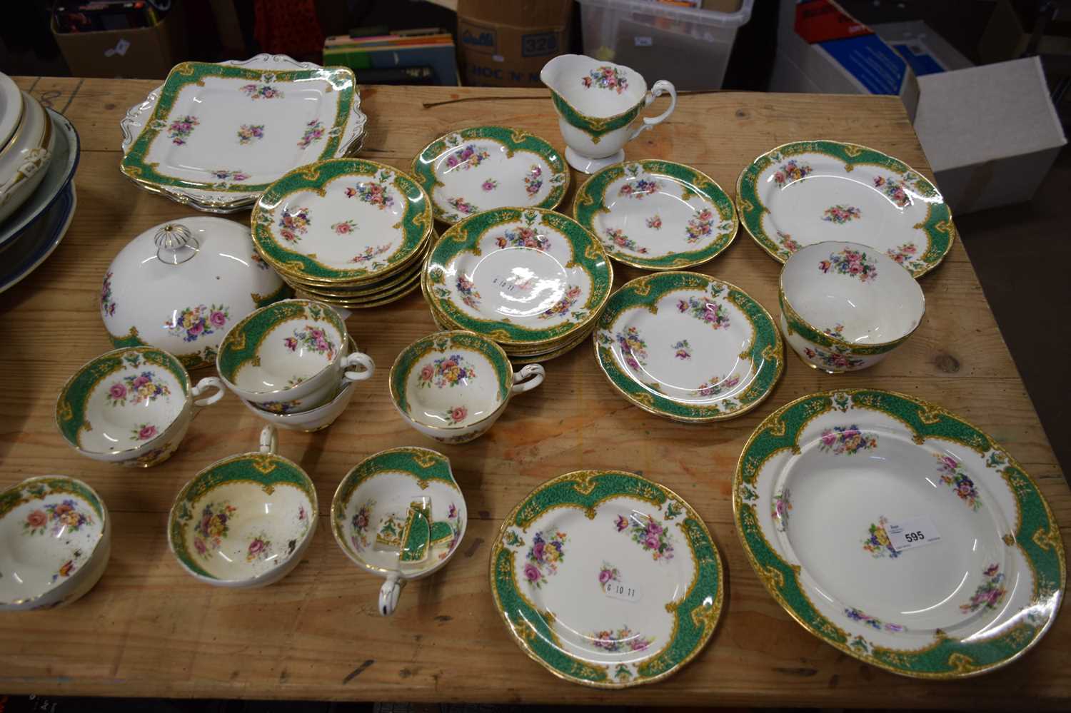 QUANTITY OF PARAGON FLORAL DECORATED CHINA WARES