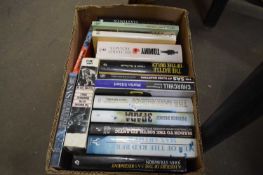 ONE BOX OF MIXED BOOKS, MILITARY INTEREST