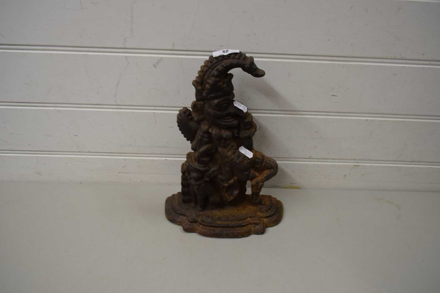 ANTIQUE CAST IRON MR PUNCH DOORSTOP