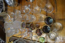 QUANTITY OF 20TH CENTURY DRINKING GLASSES TO INCLUDE ORREFORS