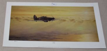 John Young 'Dover Patrol' Limited edition coloured print 198/850 together with 'Stand-by' Geoffrey