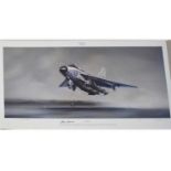 Tim Nolan limited edition print of 'Lightning F6' limited edition 658/850. Artist signed to mount