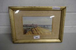 SMALL WATERCOLOUR STUDY 'CROMER' BEARING MONOGRAM TS, F/G