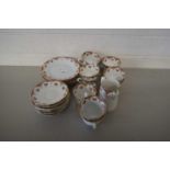 QUANTITY OF ROYAL STAFFORD FLORAL DECORATED CHINA WARES