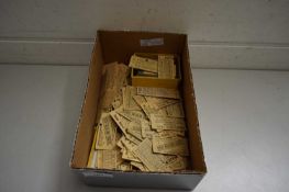 BOX CONTAINING GREAT EASTERN TICKETS