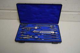 CASED TECHNICAL DRAWING SET