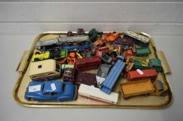 COLLECTION OF MIXED DIE-CAST AND OTHER TOY VEHICLES TO INCLUDE CORGI MAJOR, DINKY ETC