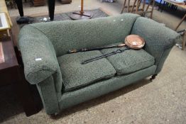 VICTORIAN TWO SEATER DROP END SOFA, 172CM WIDE