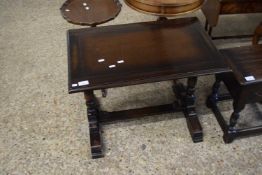 20TH CENTURY OAK COFFEE TABLE, 70CM WIDE