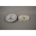 SHELLEY MABEL LUCIE ATTWELL CHILDREN'S WARMING DISH WITH LID AND FURTHER OVAL BABY'S PLATE