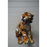 LARGE CERAMIC MODEL TIGER (A/F)